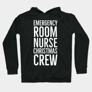 Emergency Room Nurse Christmas Crew Hoodie